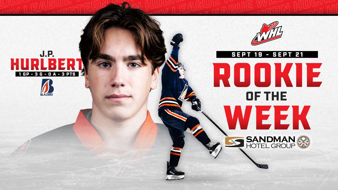 Victory+ - J.P. Hurlbert - Rookie of the Week