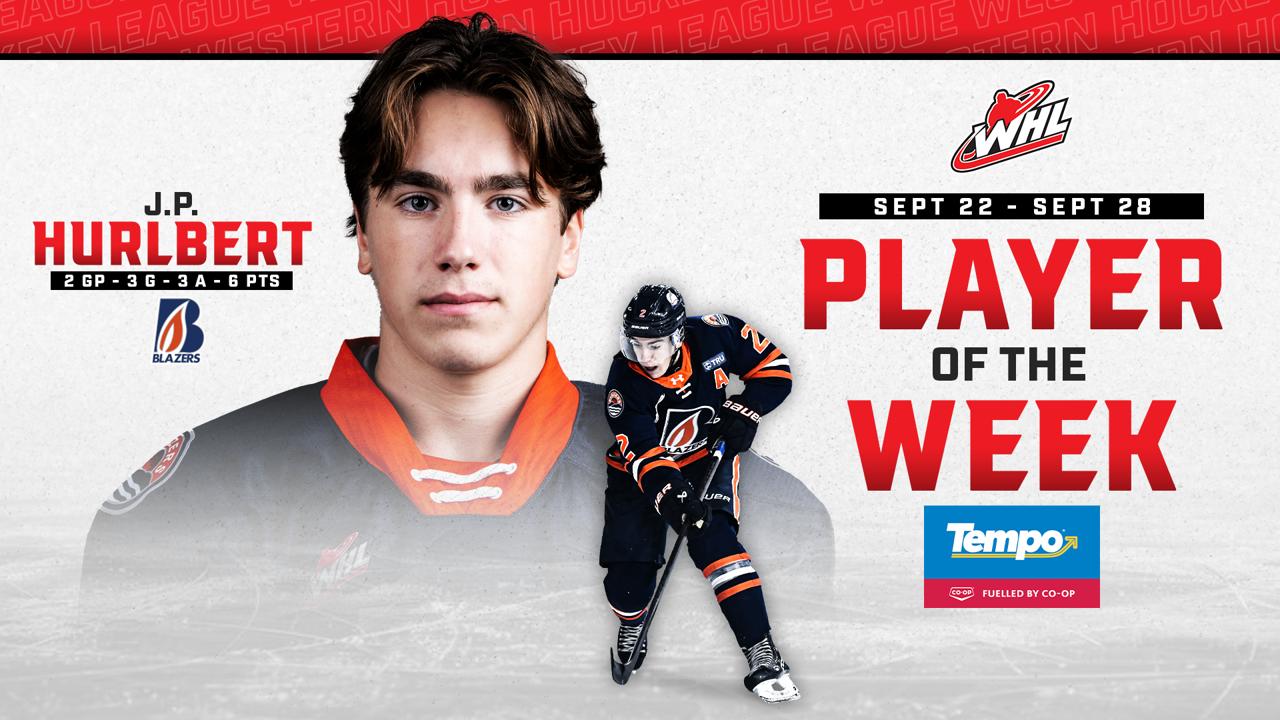Victory+ - J.P. Hurlbert - Player of the Week