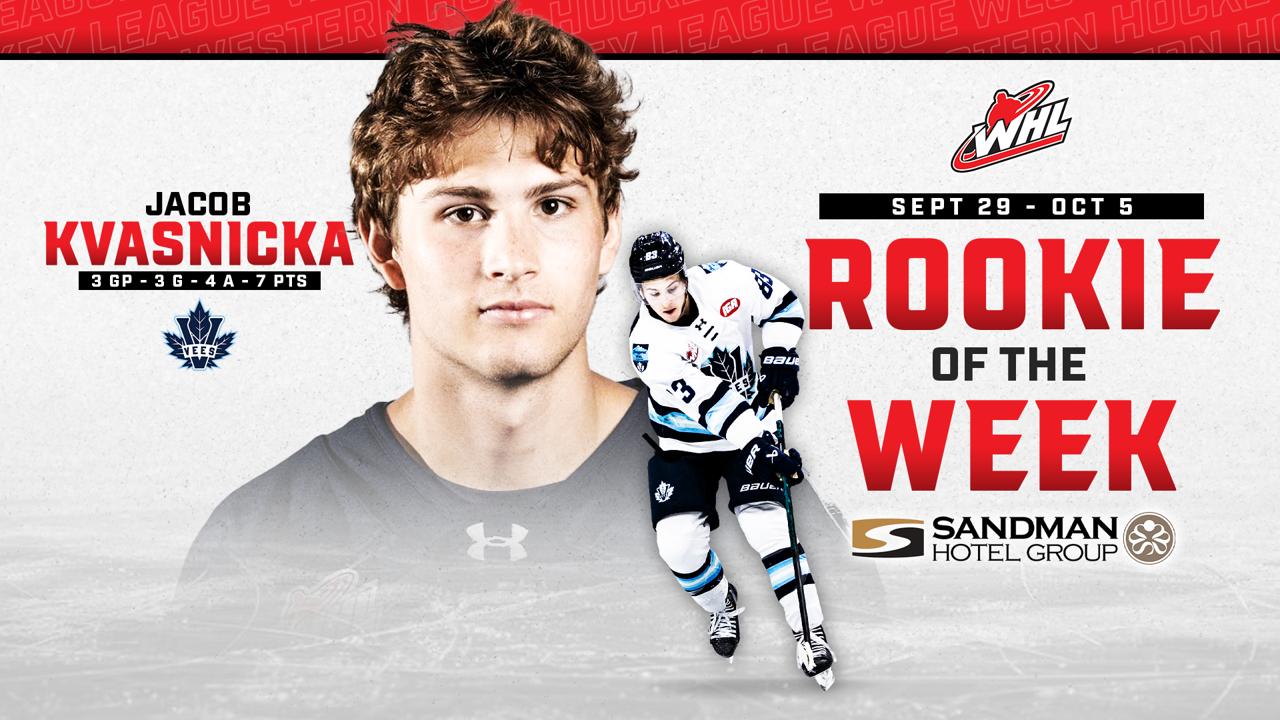 Victory+ - Jacob Kvasnicka - Rookie of the Week