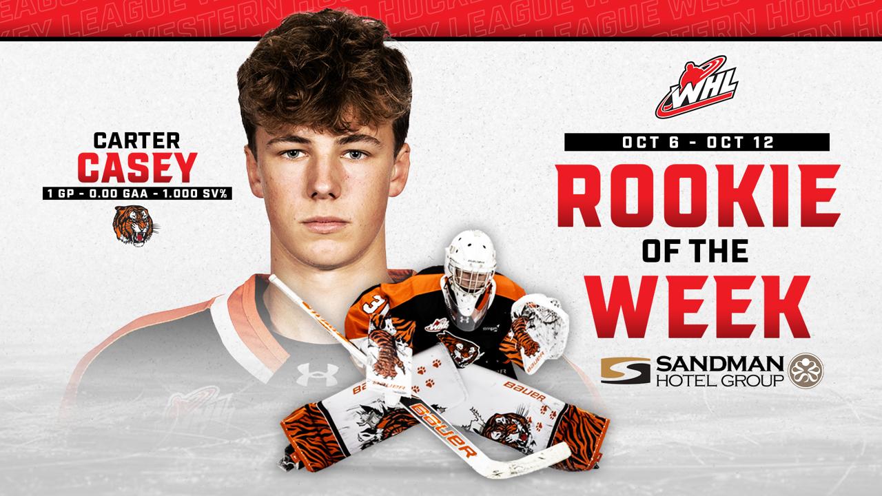 Victory+ - Carter Casey - Rookie of the Week