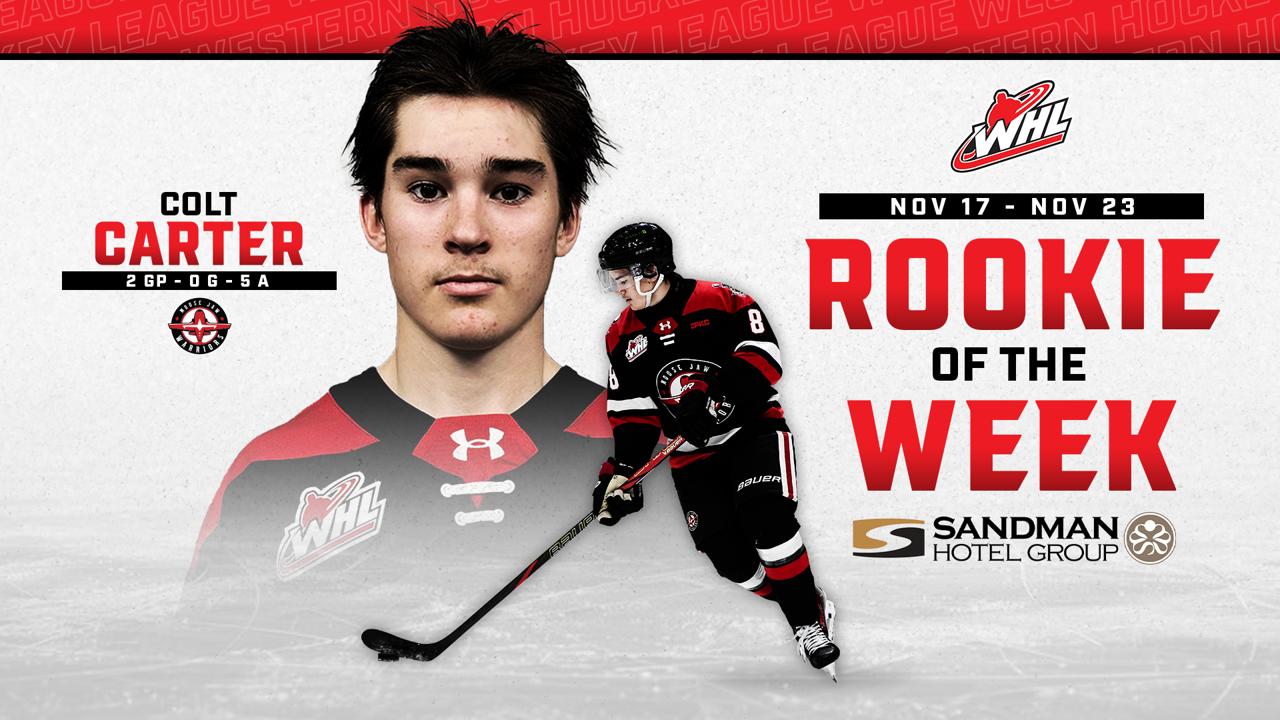 Victory+ - Colt Carter - Rookie of the Week