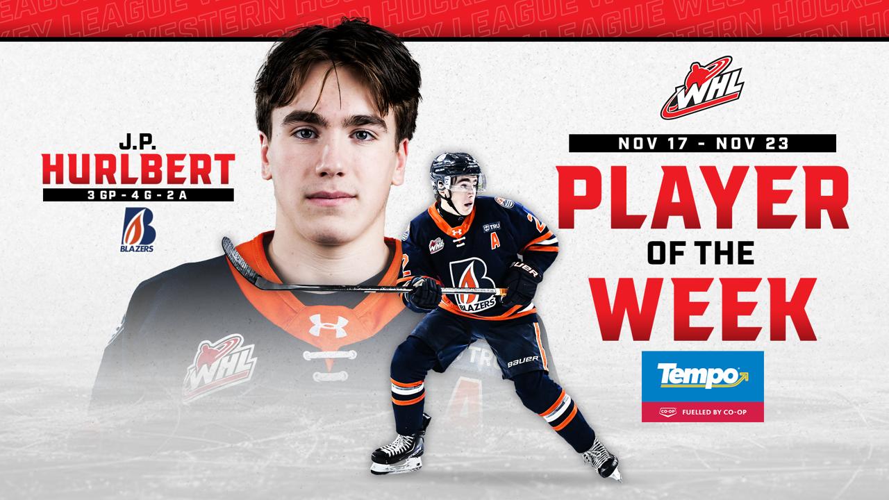 Victory+ - J.P. Hurlbert - Player of the Week
