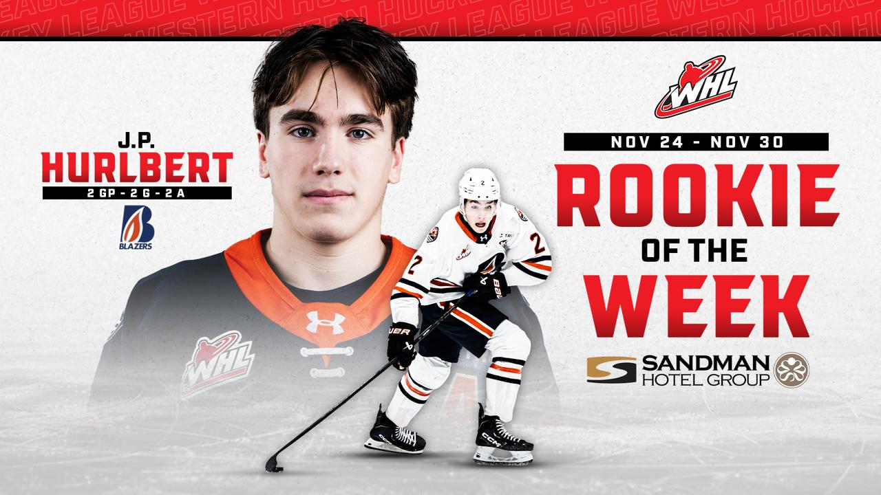 Victory+ - J.P. Hurlbert - Rookie of the Week