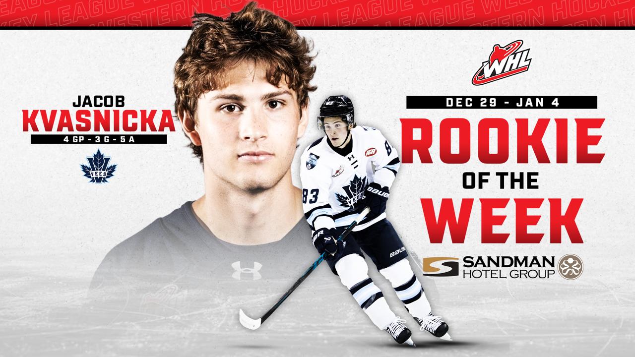 Victory+ - Jacob Kvasnicka - Rookie of the Week