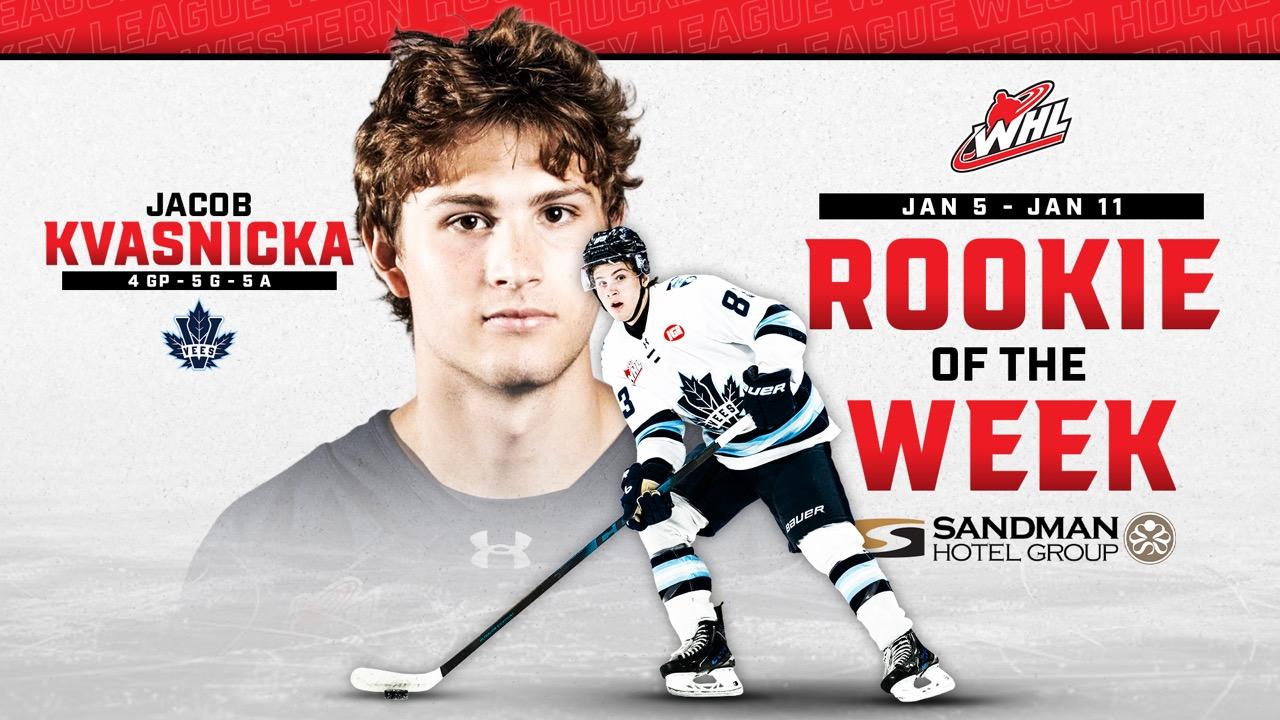 Victory+ - Jacob Kvasnicka - Rookie of the Week