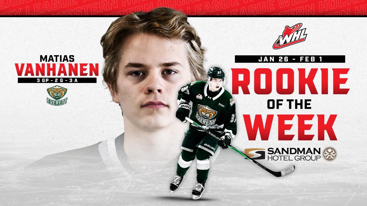 Victory+ - Matias Vanhanen - Rookie of the Week