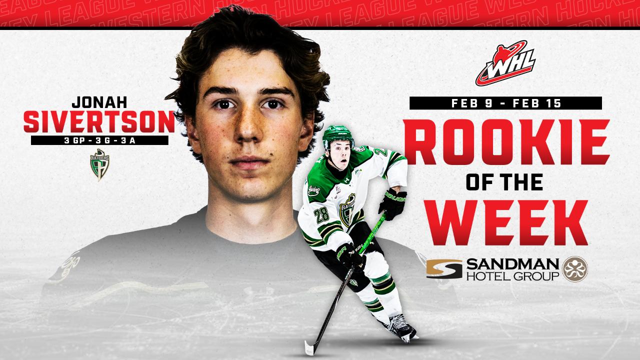 Victory+ - Jonah Siverston - Rookie of the Week