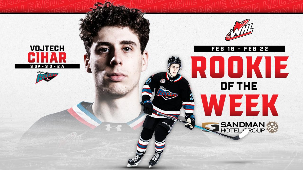 Victory+ - Vojtech Cihar - Rookie of the Week
