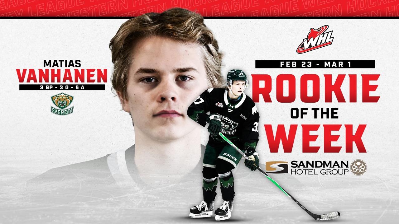 Victory+ - Matias Vanhanen - Rookie of the Week