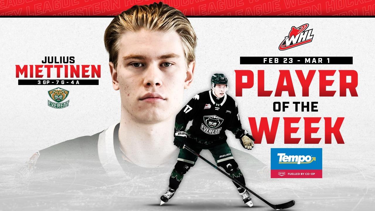 Victory+ - Julius Miettinen - Player of the Week