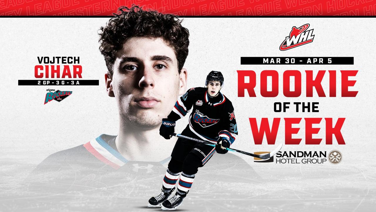 Victory+ - Vojtech Cihar - Rookie of the Week