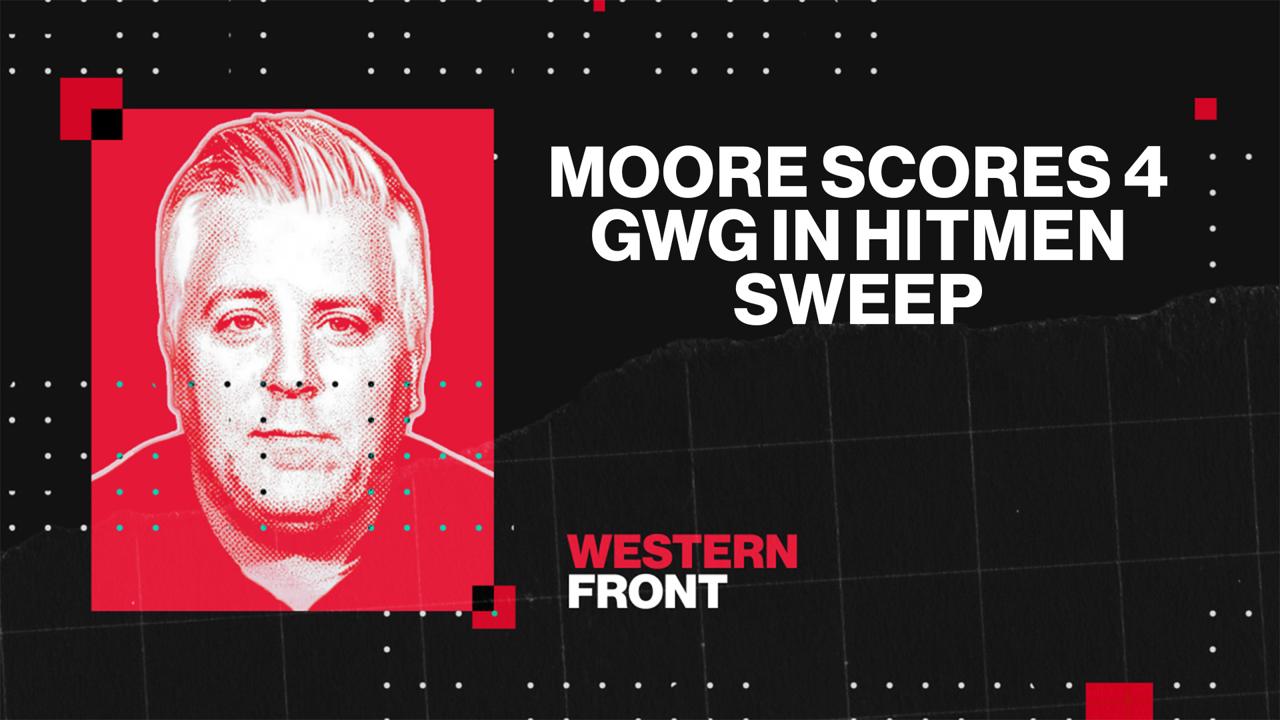 Victory+ - 04/06 Moore scores 4 GWG in Hitmen sweep