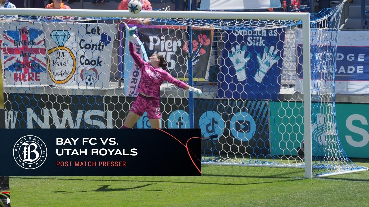 Victory+ - Bay FC vs Utah Royals Post-Match Press Conference