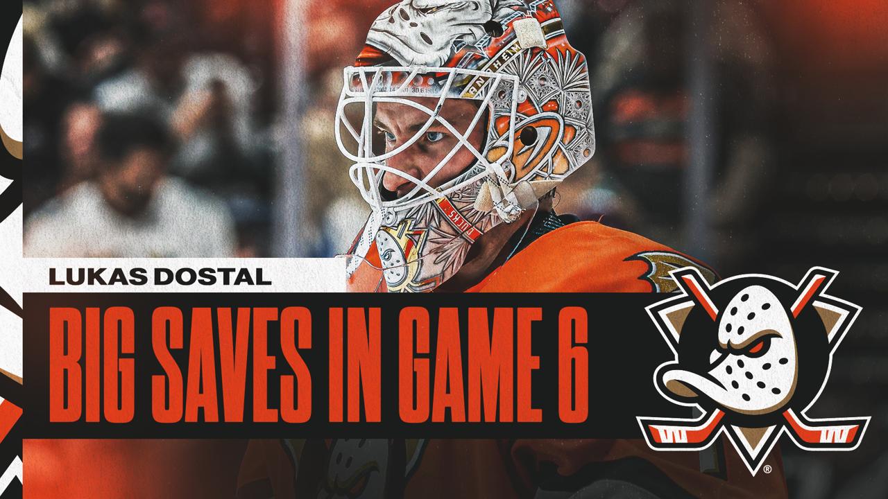 Victory+ - Lukas Dostal stands tall in series clinch
