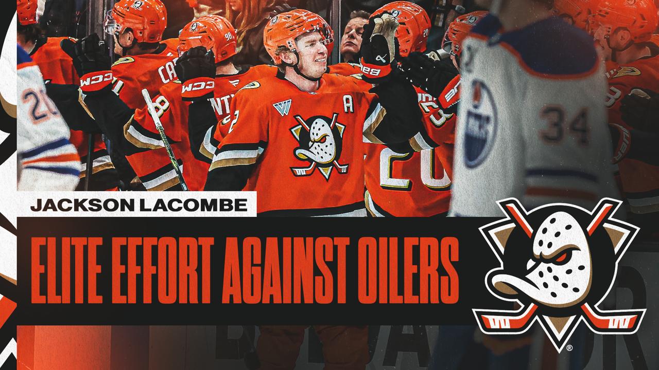 Victory+ - Jackson LaCombe's monster series against Oilers