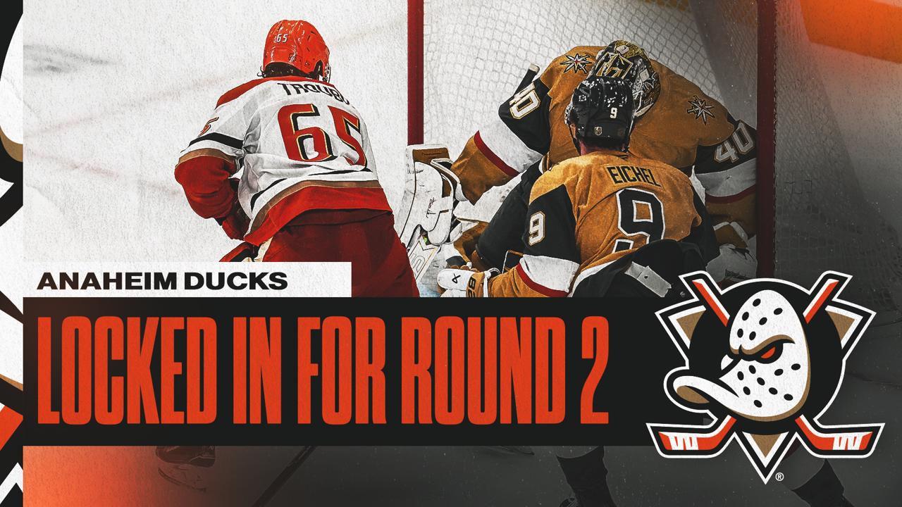 Victory+ - Ducks prep for Round 2 clash with Golden Knights