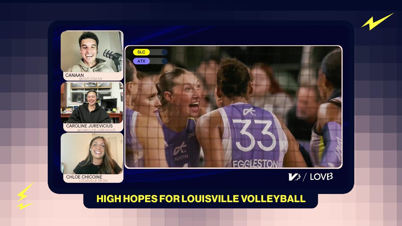 Victory+ - Chloe Chicoine previews Louisville Volleyball's season