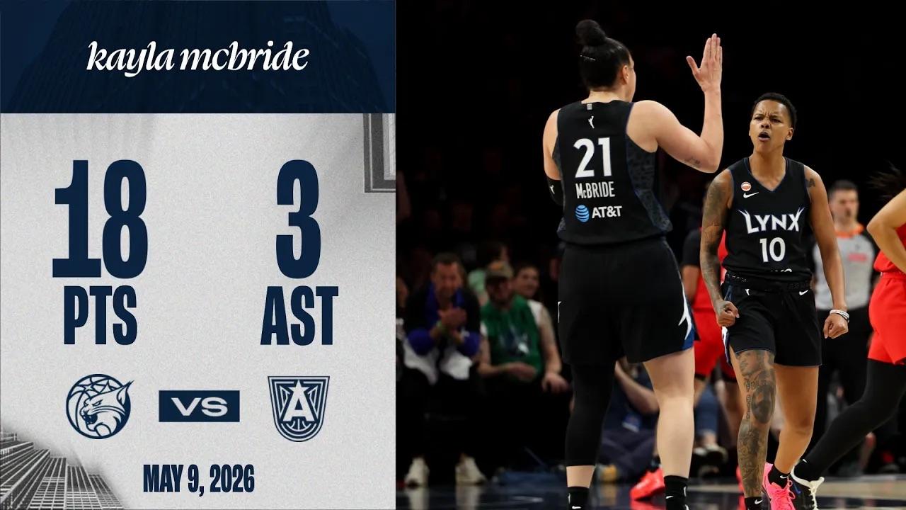 Victory+ - Kayla McBride drops 18 points against Dream