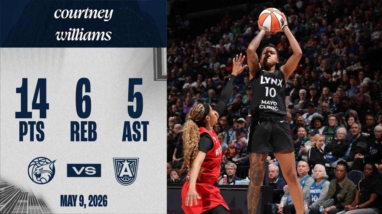 Victory+ - Courtney Williams scores 14 points in season opener