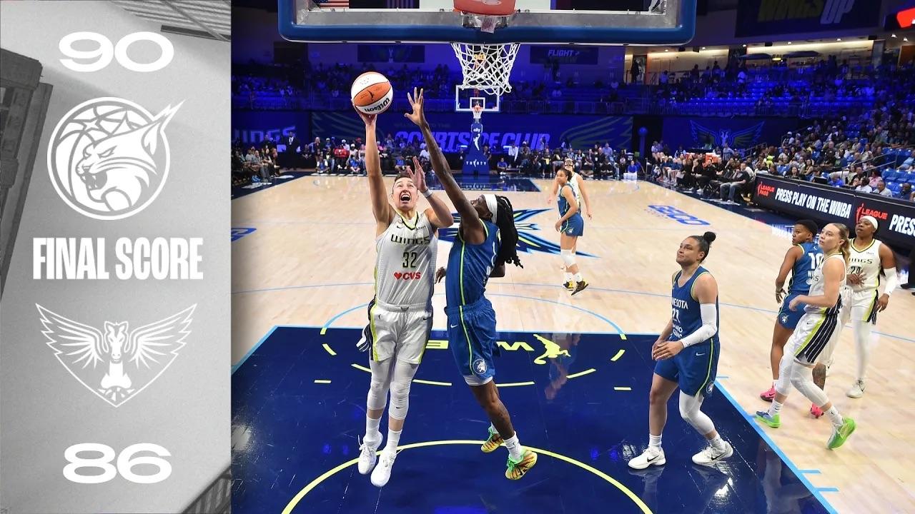 Victory+ - Lynx clip Wings in Dallas for second win