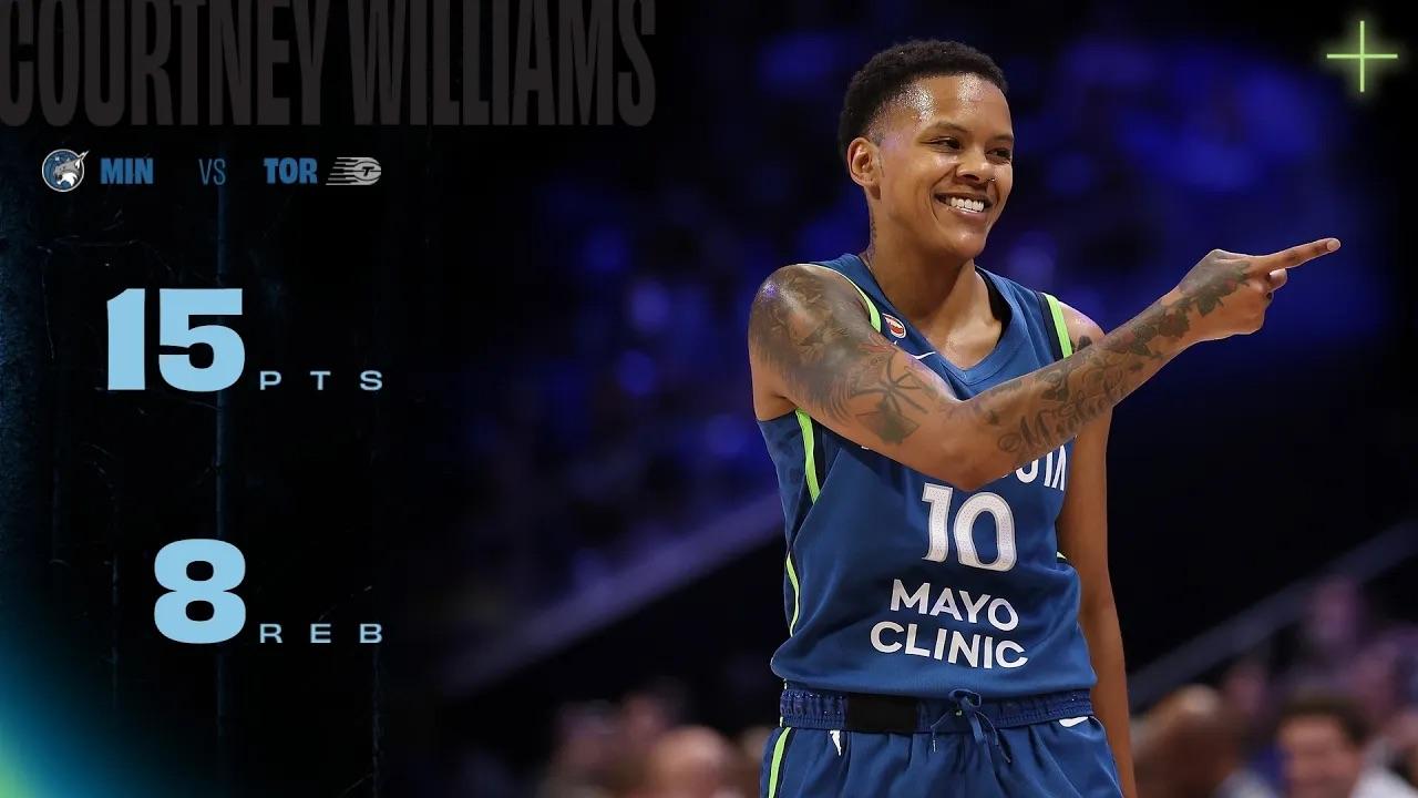 Victory+ - Courtney Williams sets tone against Tempo