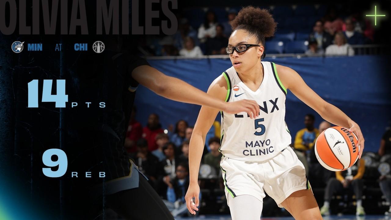 Victory+ - Olivia Miles scores 14 against the Sky