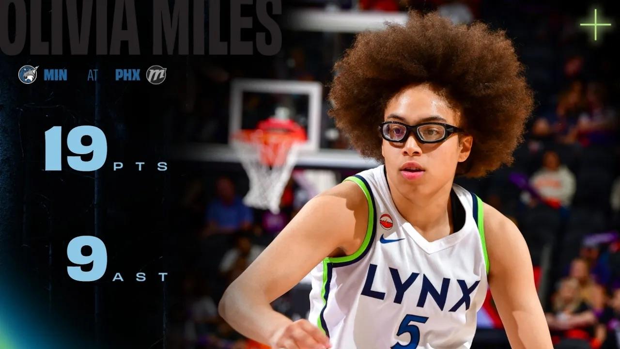 Victory+ - Olivia Miles scores 19 with 9 assists in win over Mercury