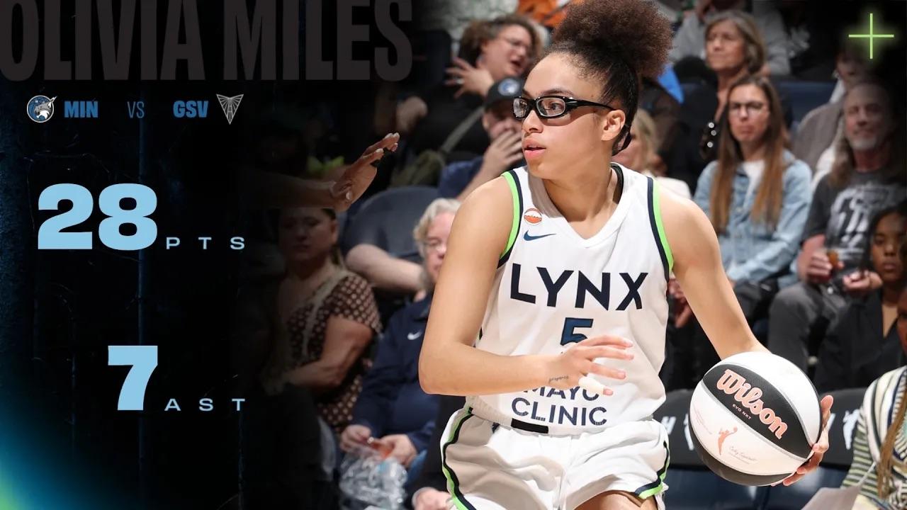 Victory+ - Olivia Miles sets new rookie record