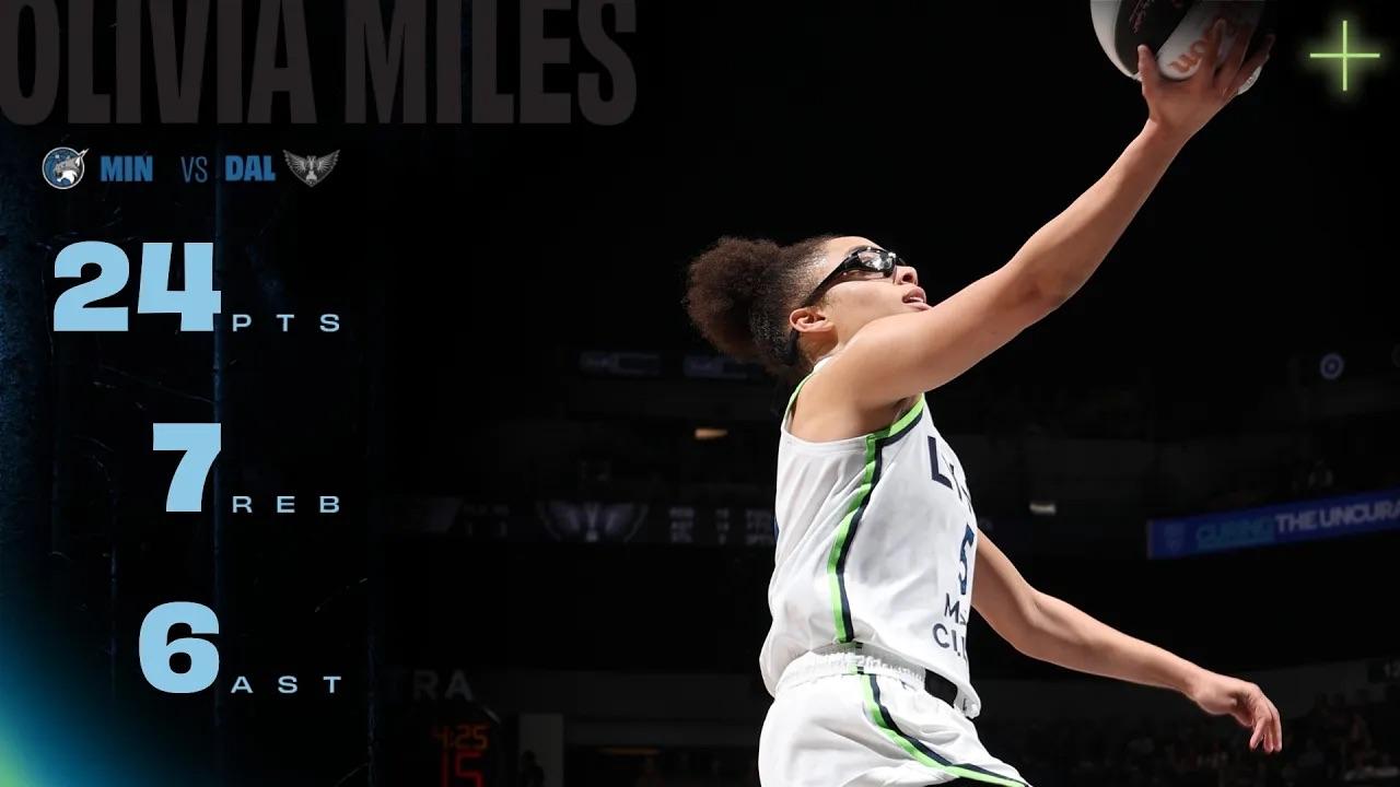 Victory+ - Olivia Miles shows out against Dallas