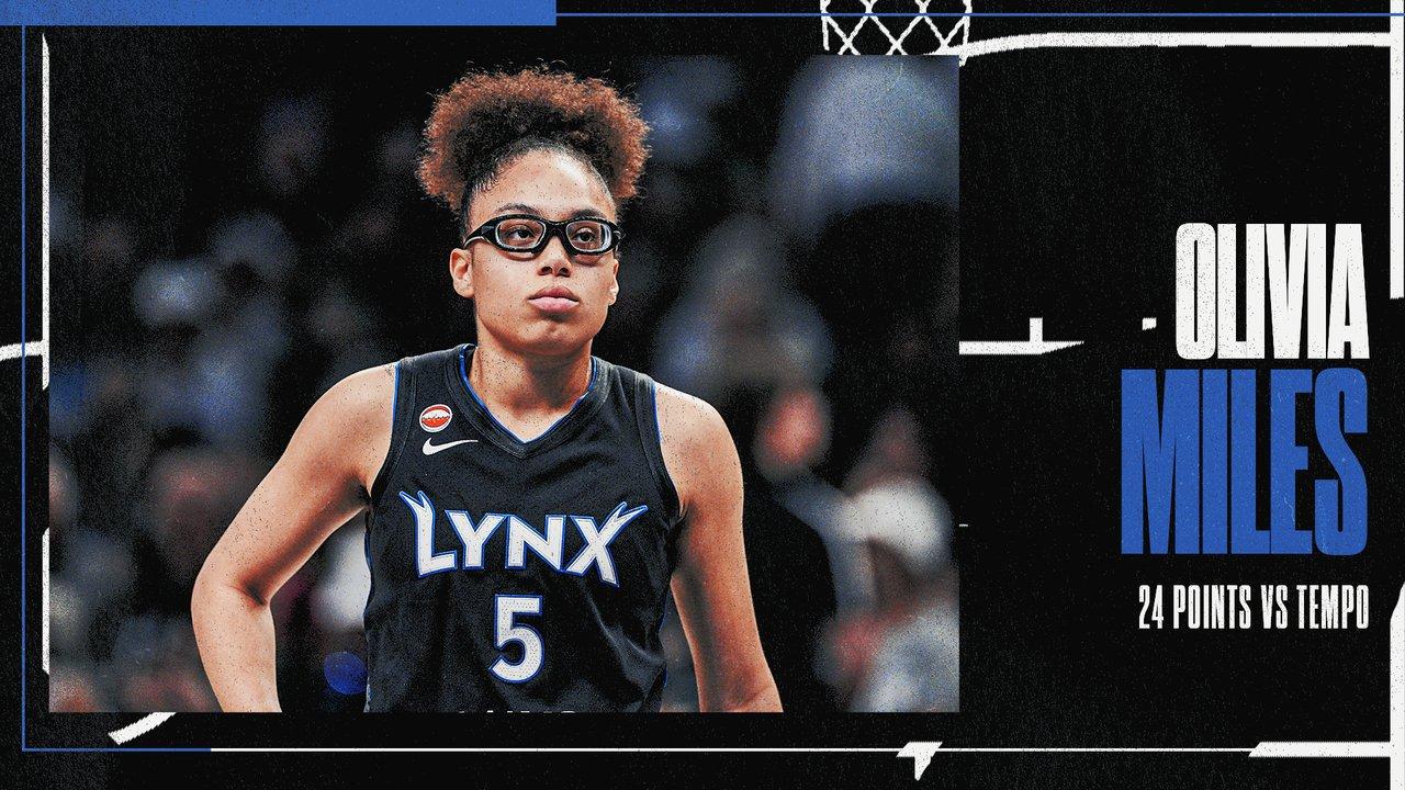 Victory+ - Olivia Miles leads Lynx to league-best 23rd win