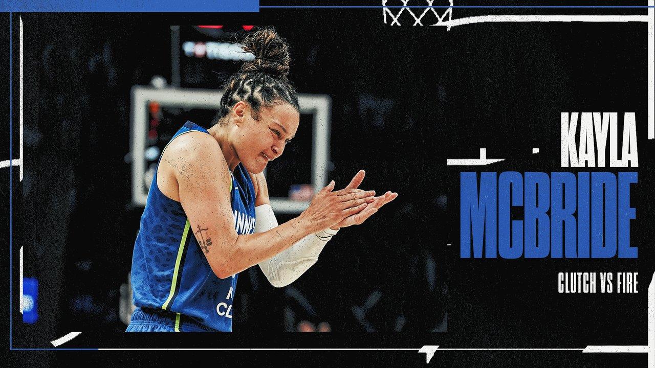 Victory+ - Kayla McBride steps up late to secure Lynx win