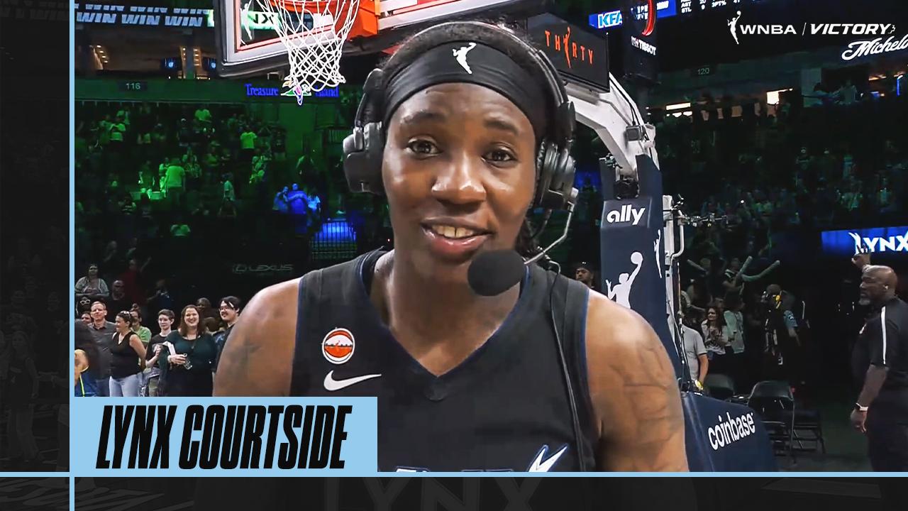 Victory+ - "Showing Up And Shooting The Lights Out" | Natasha Howard Courtside