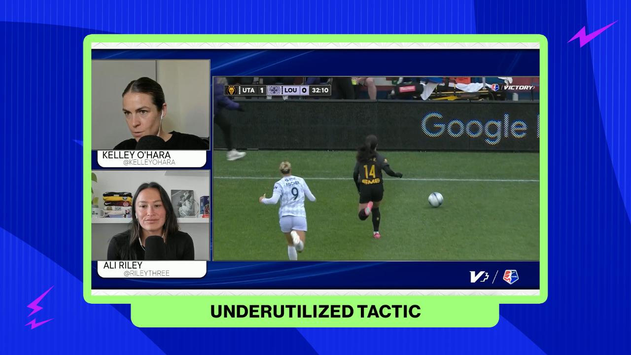 Victory+ - Kelley O'Hara highlights underutilized tactics in soccer