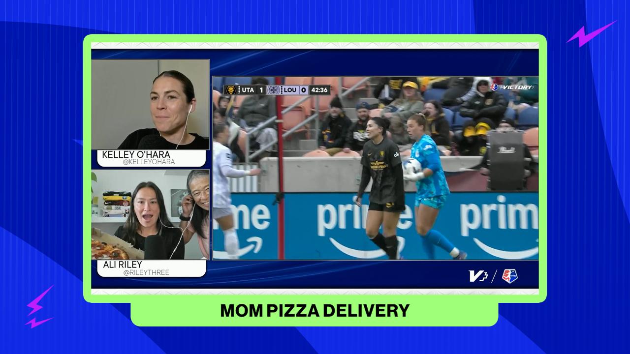 Victory+ - Ali Riley's mom makes pizza delivery
