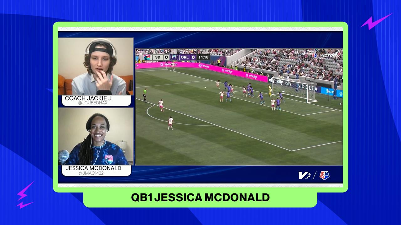 Victory+ - NWSL legend Jessica McDonald played quarterback in high school