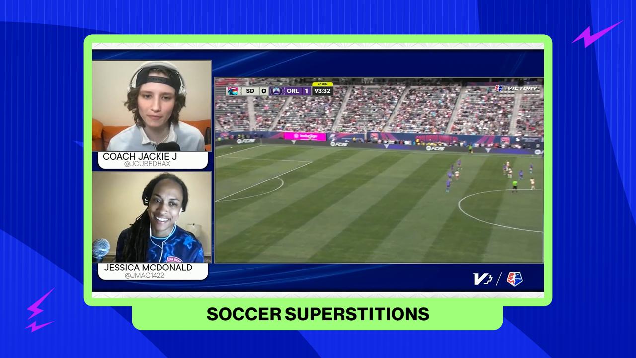 Victory+ - What are Jessica McDonald's matchday superstitions?