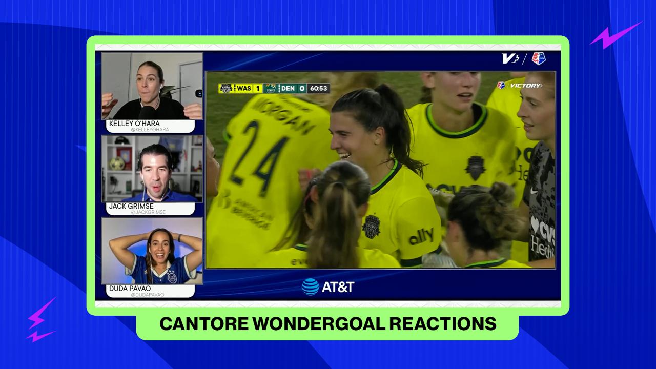 Victory+ - Sofia Cantore scores incredible goal from distance