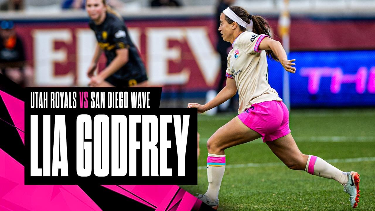 Victory+ - Lia Godfrey | Utah Royals vs. San Diego Wave