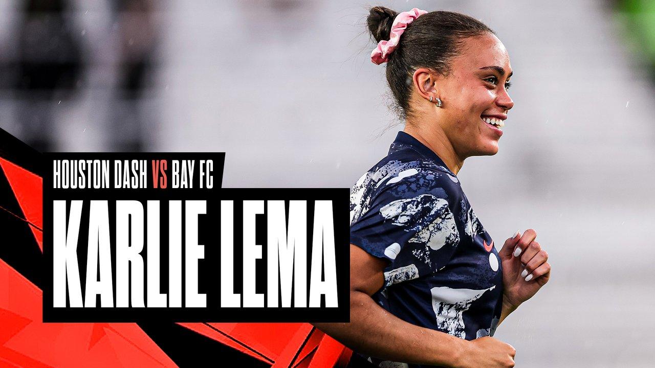 Victory+ - Karlie Lema | Houston Dash vs Bay FC