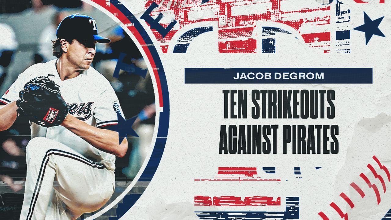 Victory+ - Jacob deGrom hits season-high 10 strikeouts