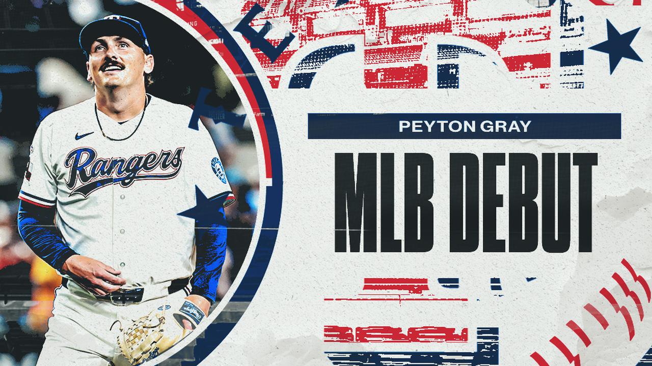 Victory+ - Peyton Gray closes game with first MLB strikeout