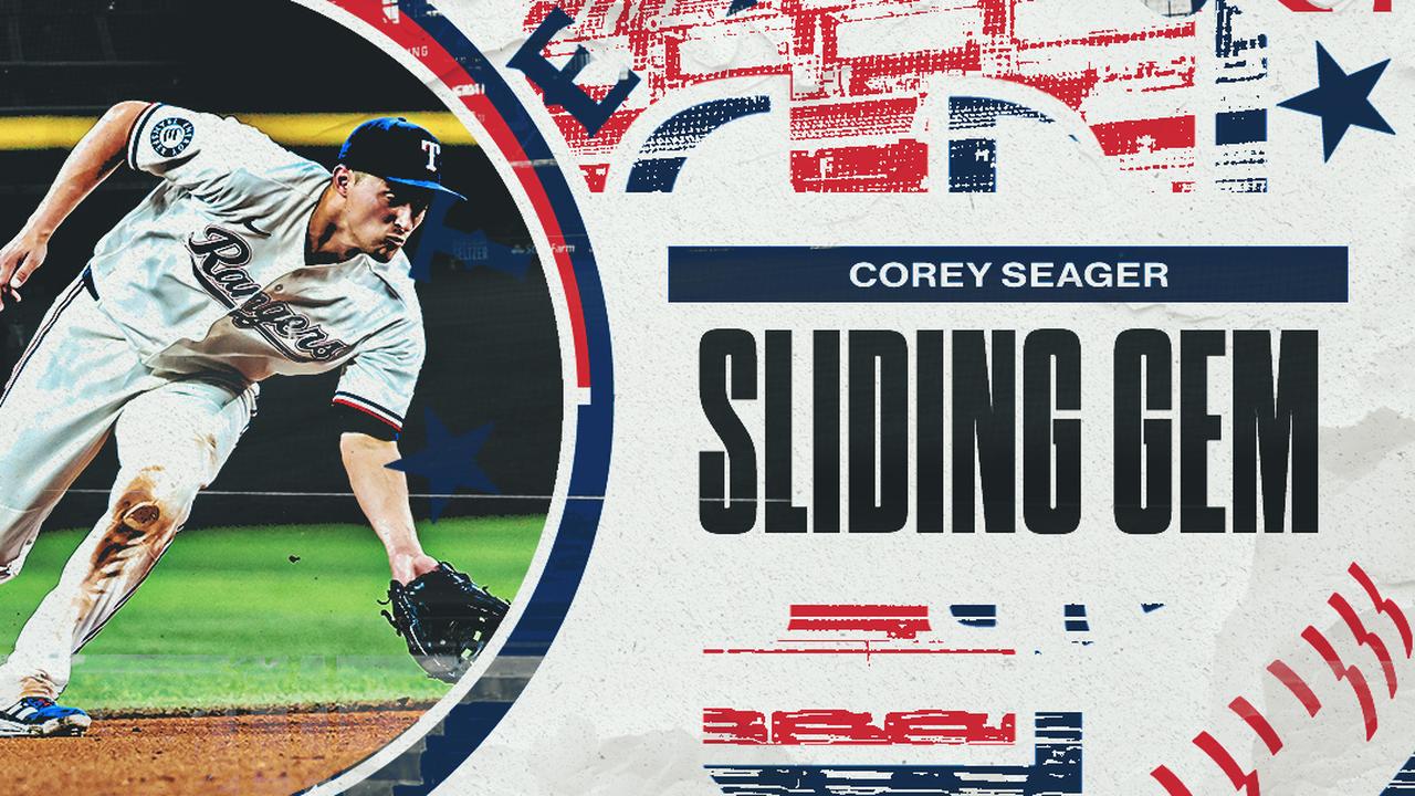 Victory+ - Corey Seager makes slick defensive play against Yankees