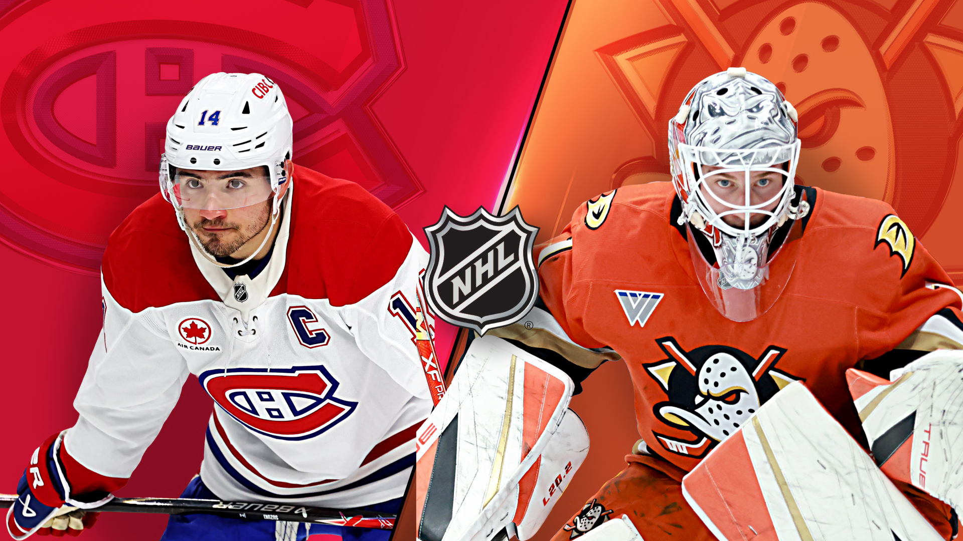 Canadiens at Ducks