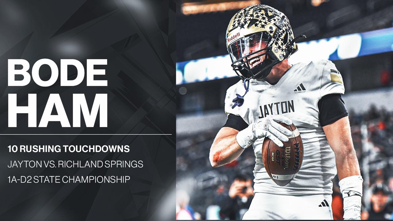 Victory+ - Bode Ham tallies record-smashing state title performance