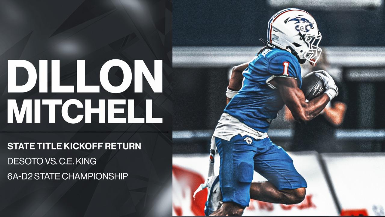 Victory+ - Dillon Mitchell shows off elite speed
