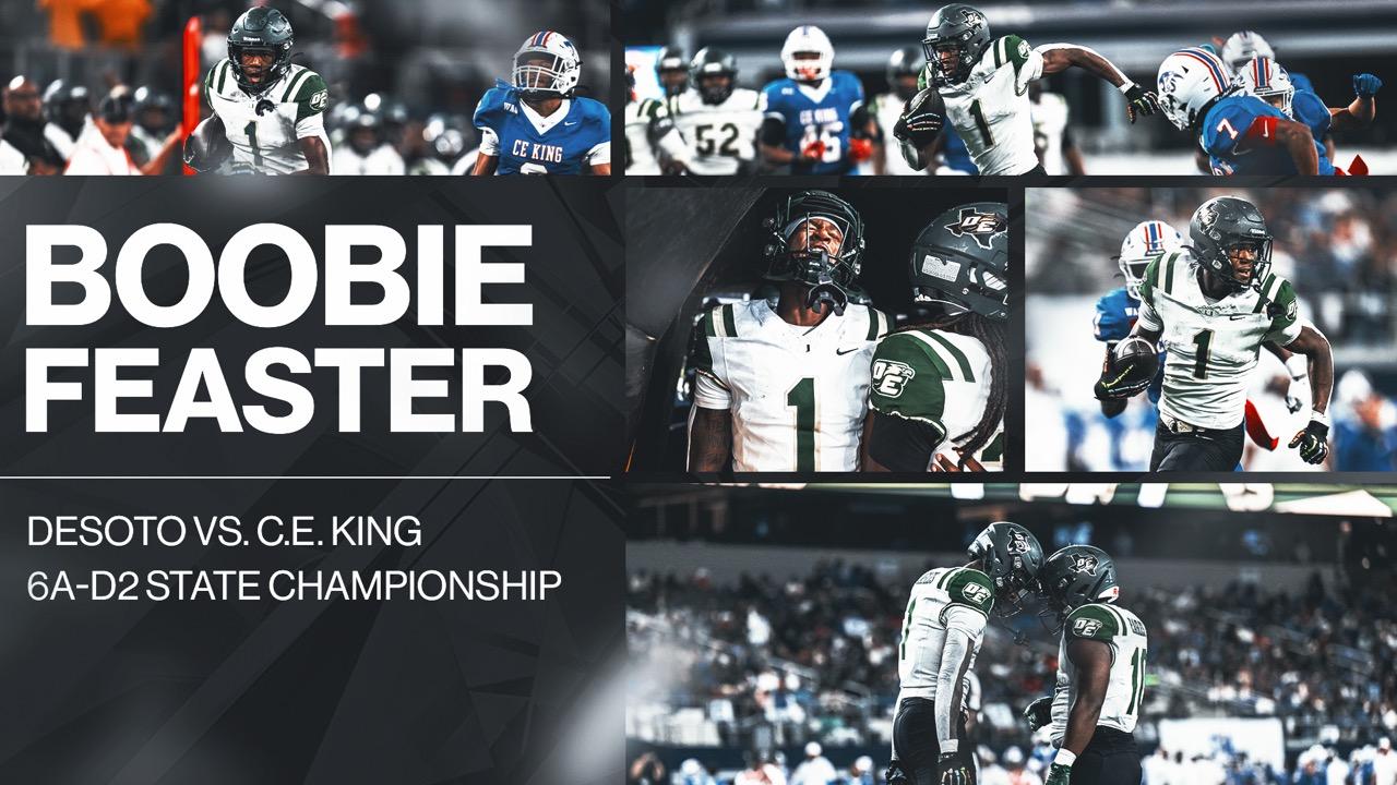 Victory+ - Boobie Feaster takes over DeSoto's state title game