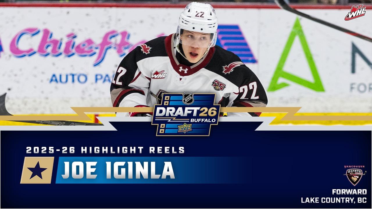 Victory+ - Joe Iginla 2026 Draft Reel